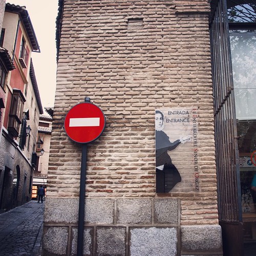 2012     #Travel #Memories #Throwback #2012 #Autumn #Toledo #Spain    ...  #Old #City #Town #Back #Street #Museum #Road #Sign ©  Jude Lee