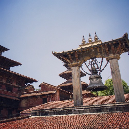   ... 2009   ... #Travel #Memories #2009 #Patan #Kathmandu #Nepal    ...   ...    #Temple #Pagoda #Roof #Bell ©  Jude Lee