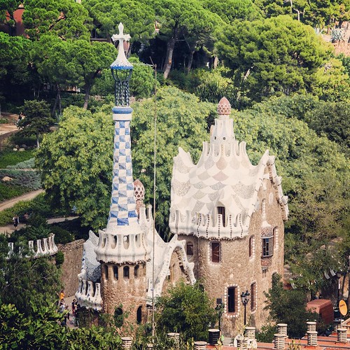 2012     #Travel #Memories #Throwback #2012 #Autumn #Barcelona #Spain     ... #Gaudi #Architecture #Park #Guell #Building ©  Jude Lee