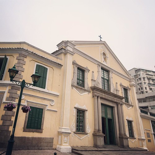    ...     #Travel #Memories #Throwback #Winter #Macau #China        ... #Old #Church #Building #Window ©  Jude Lee