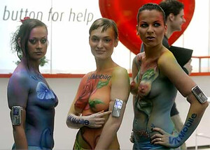 Three Sexy Body Painting Promo