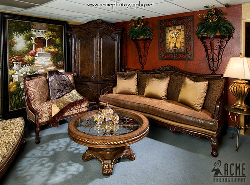 Tuscan Elegant Furniture Interior Photography - Phoenix AZ