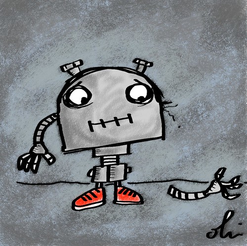 Illustration Friday: Robot
