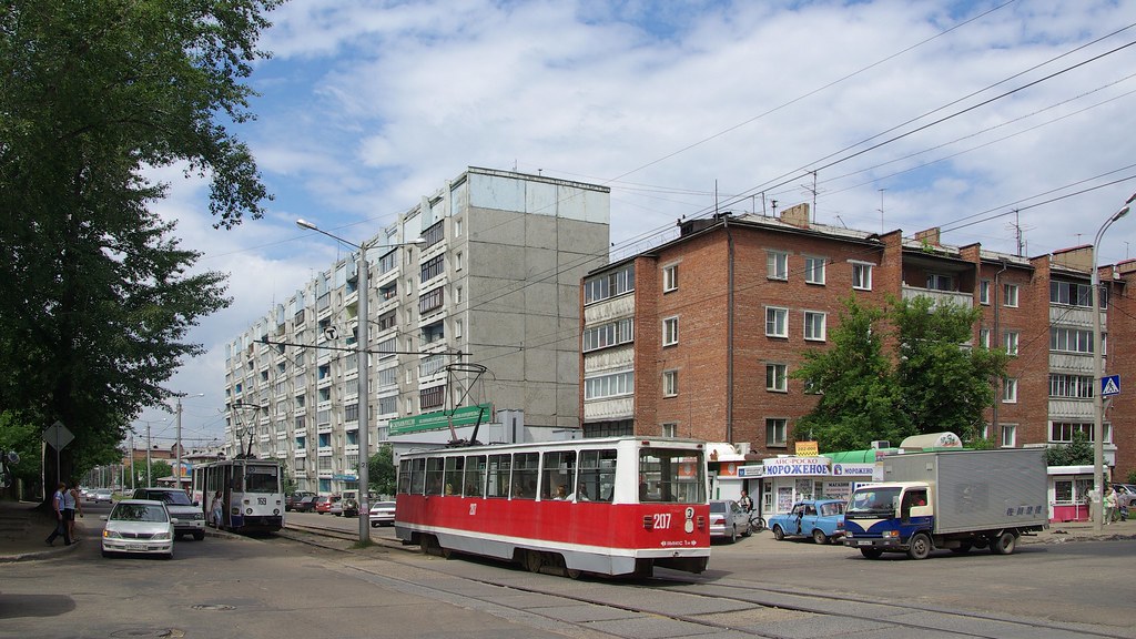 : Irkutsk tram 71-605 207