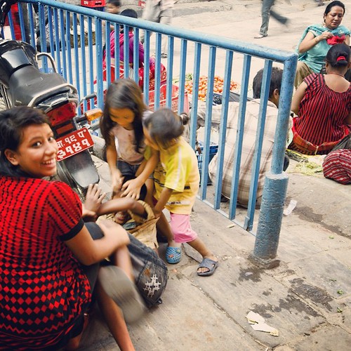   2009   ...   ...       #Travel #Memories #2009 #Kathmandu #Square #Plaza #Market #Peoples #Playing #Children #PrayForNepal ©  Jude Lee