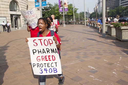 340B Drug Pricing Protest