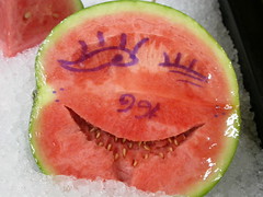 Toothy Grin from a Watermellon