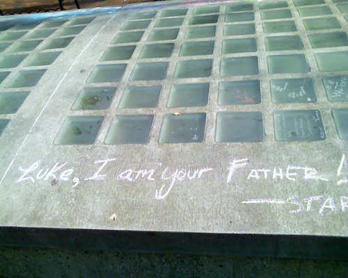 luke I am your father graffiti