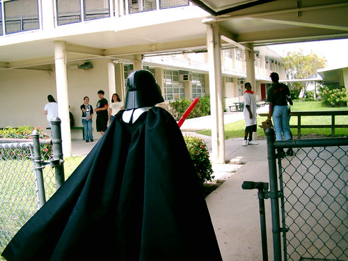 Darth Vader en la universidad
