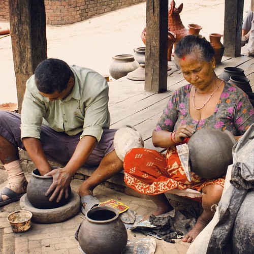   ... 2009   ... #Travel #Memories #2009 #Bhaktapur #Nepal 500  ...     #Old #City #Work #Handicraft #Pottery #Peoples ©  Jude Lee