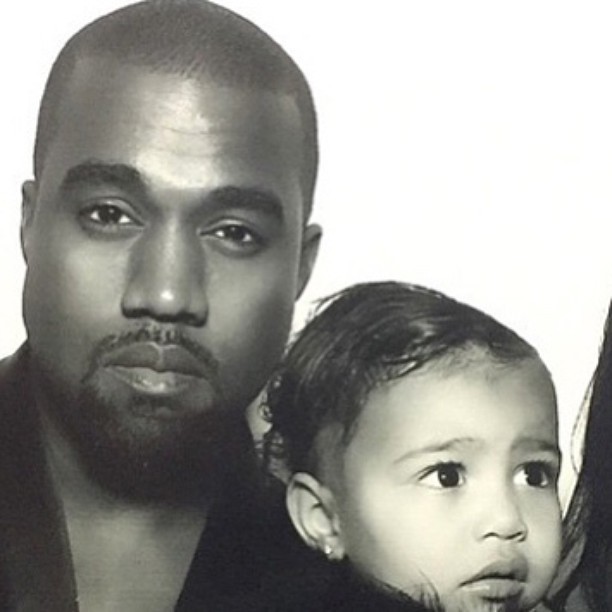 Happy Fathers Day!  My Best Friend Kanye & His Daughter North.