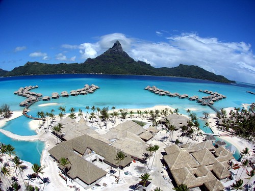 The Intercontinental Resort & Thalasso spa Bora Bora by Pierre Lesage.