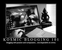 kosmic blogging in samsara (redux)