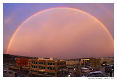 Rainbow over Southside Works