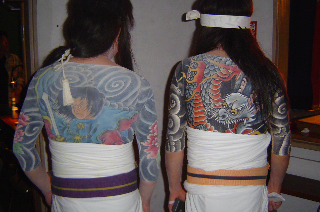 Japanese gangster tattoos / 入墨
