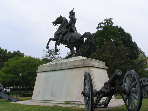 Andrew Jackson Statue in D.C.