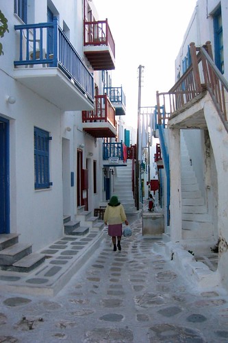 Mykonos Hora: Streets of Myknos