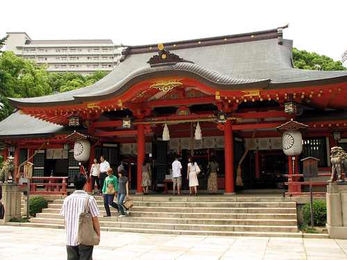 Ikuta Shrine main building