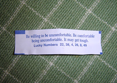 Fortune cookie message
