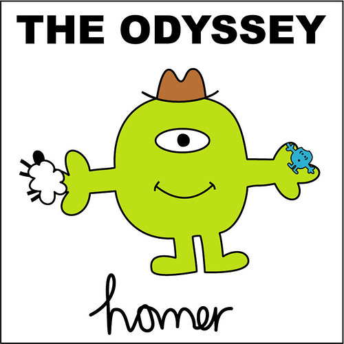 The Odyssey. alternative. bookcover