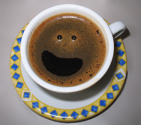 Smiling coffee by mikelens.