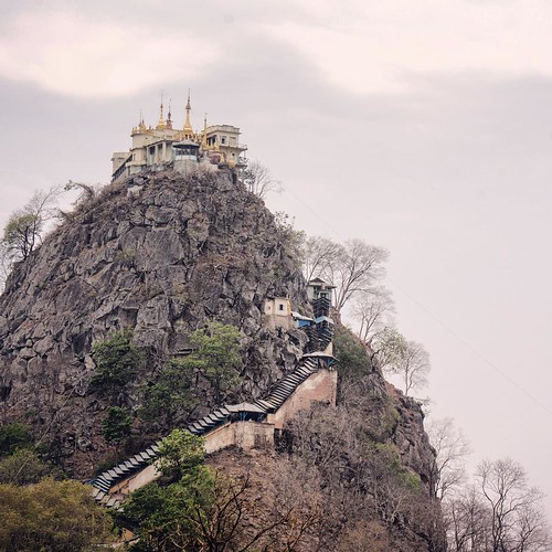 2013        #Travel #Memories #Throwback #2013 #Spring #Bagan #Myanmar      #Buddha #Temple #Pagoda #Mountain #Popa #Cliff ©  Jude Lee