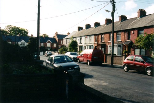 Host family's street, Dublin