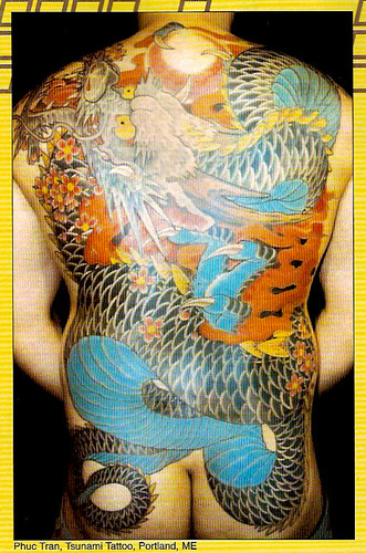 Skin Art #108 Tsunami Tattoo Skin 