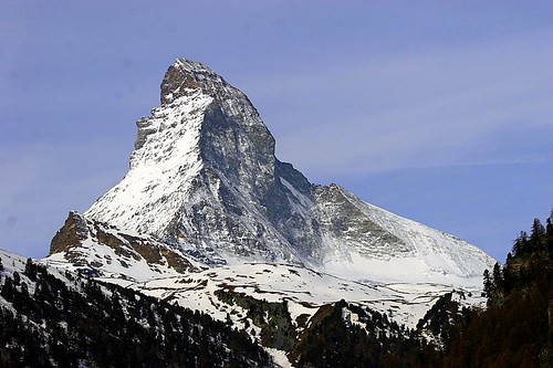 Metres To Feet. The Famous Matterhorn 4478 metres (14693 feet) - Zermat - Switzerland