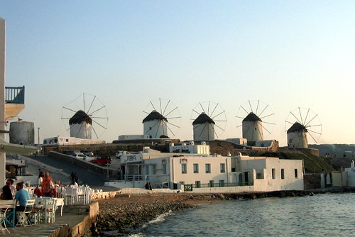 Mykonos Hora: Windmills