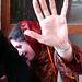 The "Don't catch my portrait" Lady in Isfahan!