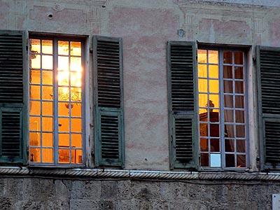 fenêtrees à Sospel
