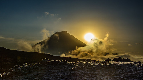 Volcano Udina at Sunrise ©  kuhnmi