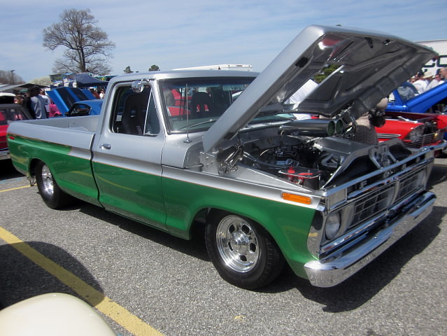 ford truck pickup f100 custom 1977 carshow tubbed charlottehallmd southernknightsrodcustomcarclub