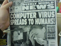 Computer Virus Spreads to Humans
