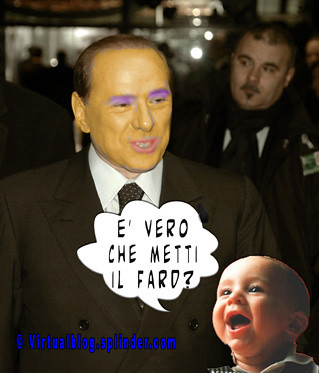 Berlusconi trucco