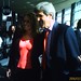 John Kerry, former US presidential candidate, in Boston airport