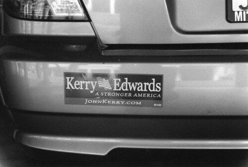 Kerry-Edwards bumper sticker