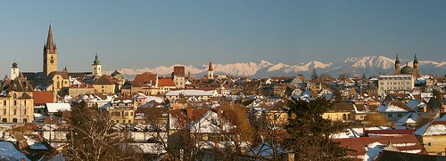 Medieval city of Sibiu-Romania