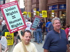 Rally at Chicago NLRB - 1
