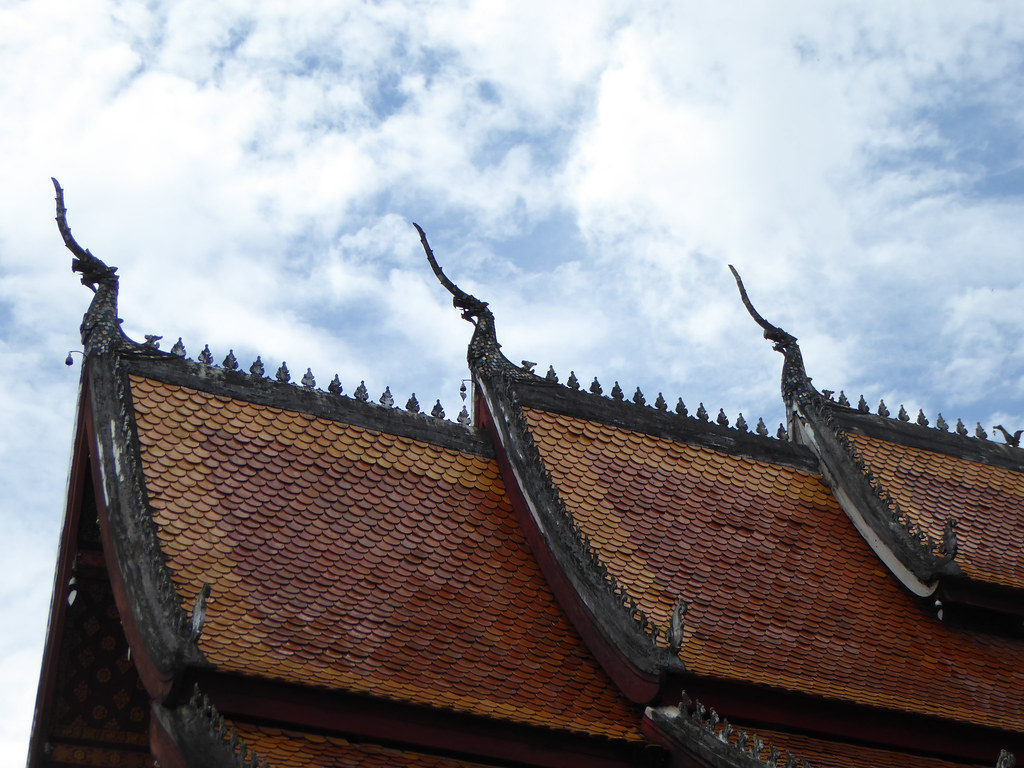 Temple roofs