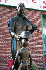 Fenway Park: Ted Williams Jimmy Fund Statue