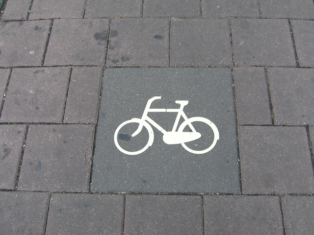 Bicycle stencil