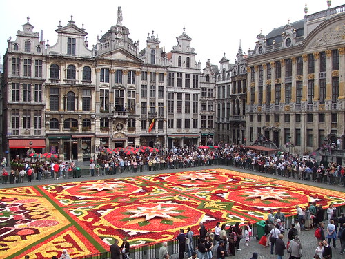 Flower carpet at the Grand Place