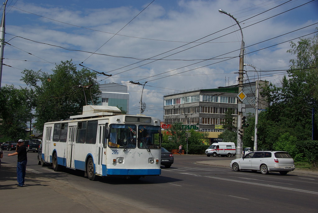 : Irkutsk trolleybus VMZ-170 265