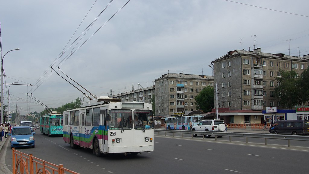 : Irkutsk trolleybus VMZ-170 259