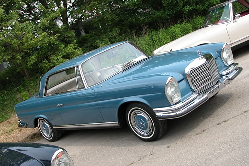 Mercs at the National Oldtimer Day 1971 MercedesBenz 280 SE Coup by 