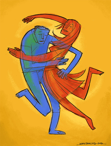 Illustration Friday: Dance