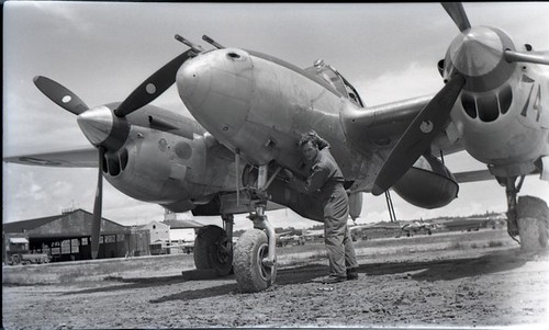 Warbird picture - P-38, France Field, Panama 1945