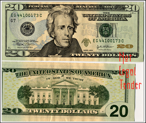 dollar bill. 20 dollar bill